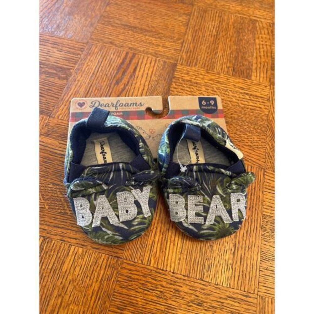 Dear foams BABY BEAR SLIPPERS 6-9 mo